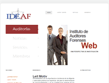 Tablet Screenshot of ideaf.org